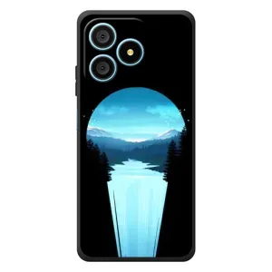 Чехол с рисунком «Синий Водопад» для Blackview Wave 9C