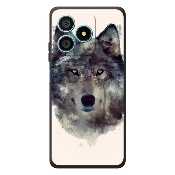 Чехол с рисунком «Волк» для Blackview Wave 9C