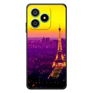 Чехол с Эйфелевой башней на Blackview Wave 9C (Яркая башня)