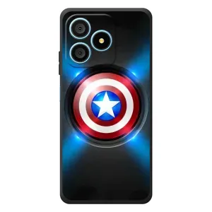 Чохол с Щітом Капітана Америки на Blackview Wave 9C (Яскраий Щит Капітана)