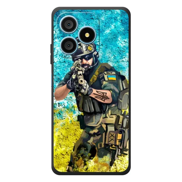 Чехол с рисунком «ЗСУ Воин» для Blackview Wave 9C Чехол с рисунком «ЗСУ Воин» для Blackview Wave 9C