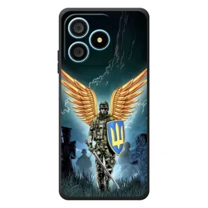 Патриотический Чехол для Blackview Wave 9C (ЗСУ з крильями)