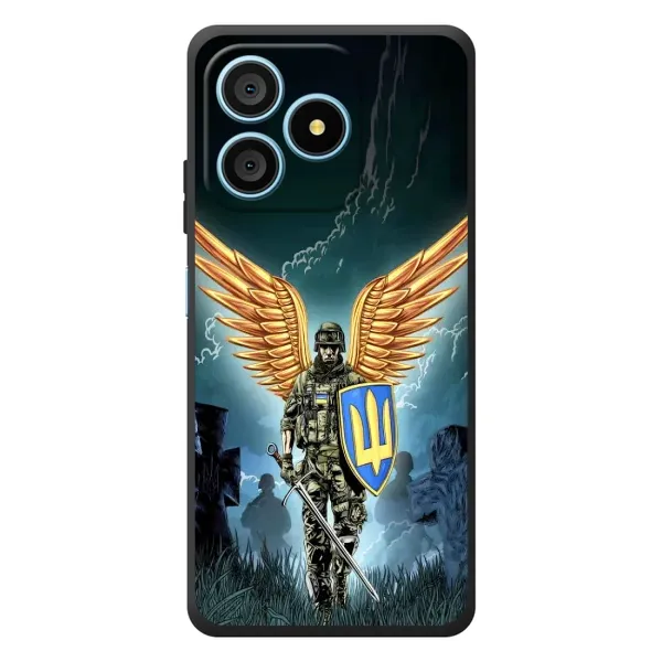 Чехол с рисунком «ЗСУ з крильями» для Blackview Wave 9C