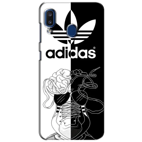 Чехол с рисунком «Adidas шнурки» для Samsung Galaxy a20 2019 (A205F) Чехол с рисунком «Adidas шнурки» для Samsung Galaxy a20 2019 (A205F)