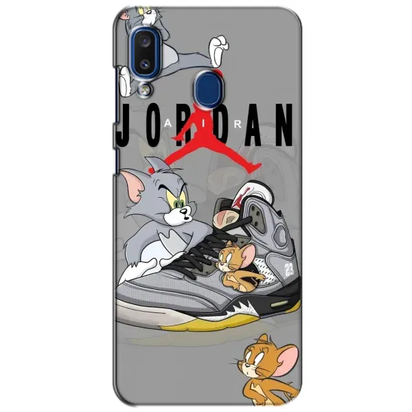 Чехол с рисунком «Air Jordan» для Samsung Galaxy a20 2019 (A205F) Чехол с рисунком «Air Jordan» для Samsung Galaxy a20 2019 (A205F)