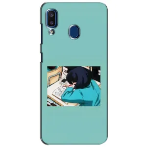 Чехол с персонажами АНИМЕ на Samsung Galaxy a20 2019 (A205F) (Аканэ Тэндо)