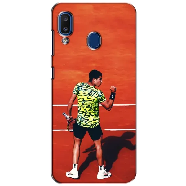 Чехол с рисунком «Алькарас Теннисист» для Samsung Galaxy a20 2019 (A205F) Чехол с рисунком «Алькарас Теннисист» для Samsung Galaxy a20 2019 (A205F)