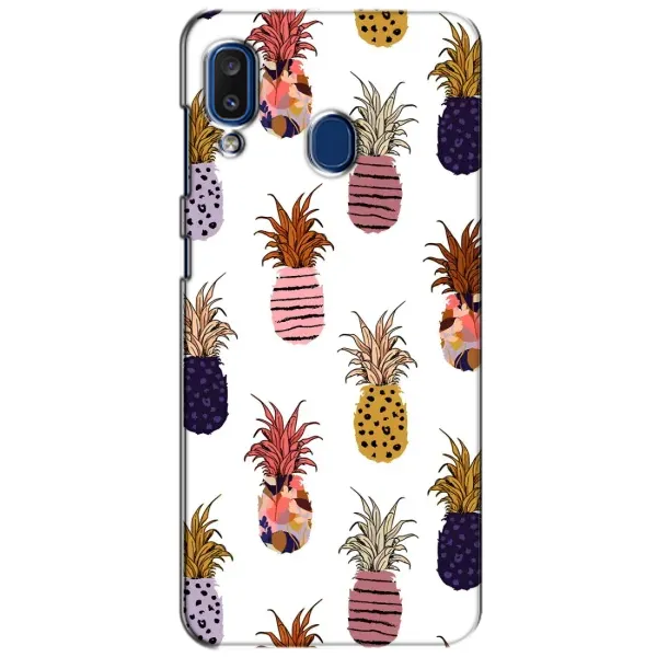 Чехол с рисунком «Ананасы» для Samsung Galaxy a20 2019 (A205F) Чехол с рисунком «Ананасы» для Samsung Galaxy a20 2019 (A205F)