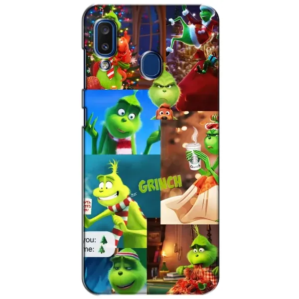 Чехол с рисунком «Арт Гринч» для Samsung Galaxy a20 2019 (A205F) Чехол с рисунком «Арт Гринч» для Samsung Galaxy a20 2019 (A205F)