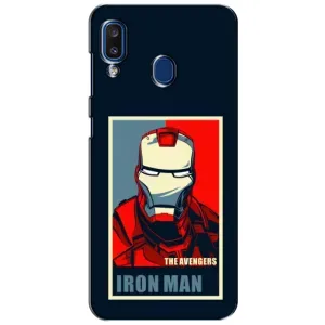 Чохол Супергерой Залізна Людина на Samsung Galaxy a20 2019 (A205F) (Art Iron man)