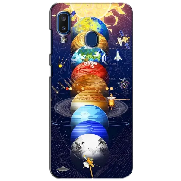 Чехол с рисунком «Арт планети» для Samsung Galaxy a20 2019 (A205F) Чехол с рисунком «Арт планети» для Samsung Galaxy a20 2019 (A205F)