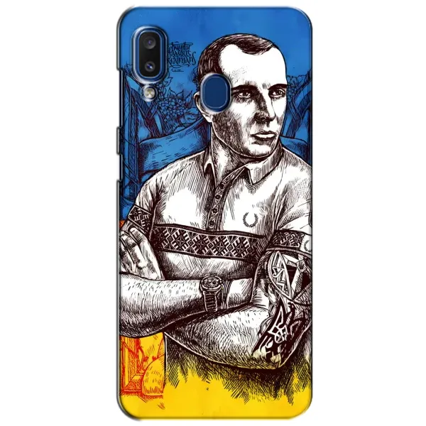 Чехол с рисунком «Бандера Патриот» для Samsung Galaxy a20 2019 (A205F) Чехол с рисунком «Бандера Патриот» для Samsung Galaxy a20 2019 (A205F)