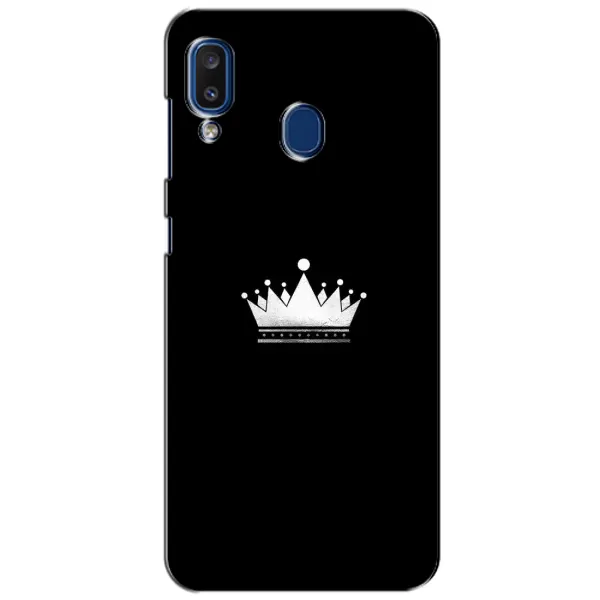Чехол с рисунком «Белая корона» для Samsung Galaxy a20 2019 (A205F)