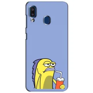 Бампер з принтом Меми для Samsung Galaxy a20 2019 (A205F) (Байдужість)