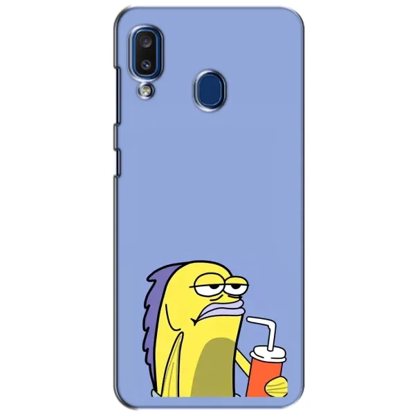 Чехол с рисунком «Безразличие» для Samsung Galaxy a20 2019 (A205F)