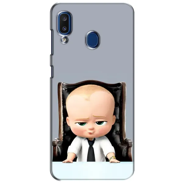 Чехол с рисунком «BOSS» для Samsung Galaxy a20 2019 (A205F)