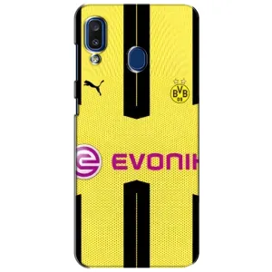 Чехлы с ТОП Футбольными клубами на Samsung Galaxy a20 2019 (A205F) (BVB)
