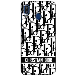 Чехол (Dior, Prada, YSL, Chanel) для Samsung Galaxy a20 2019 (A205F) (Christian Dior)