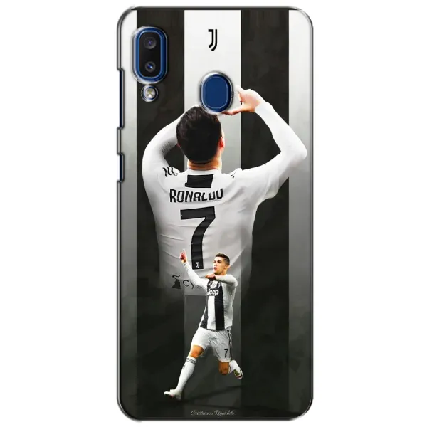Чехол с рисунком «Cristiano R» для Samsung Galaxy a20 2019 (A205F)