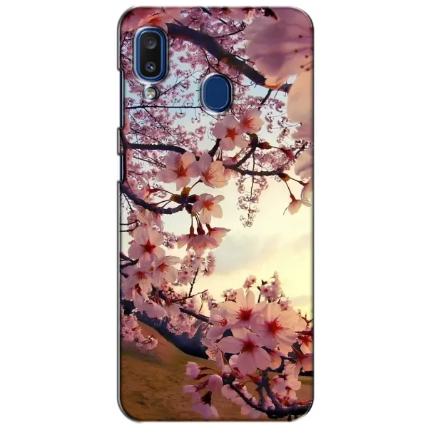 Чехол с рисунком «Цветущая сакура» для Samsung Galaxy a20 2019 (A205F) Чехол с рисунком «Цветущая сакура» для Samsung Galaxy a20 2019 (A205F)