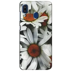 Чехол с ромашками на Samsung Galaxy a20 2019 (A205F)