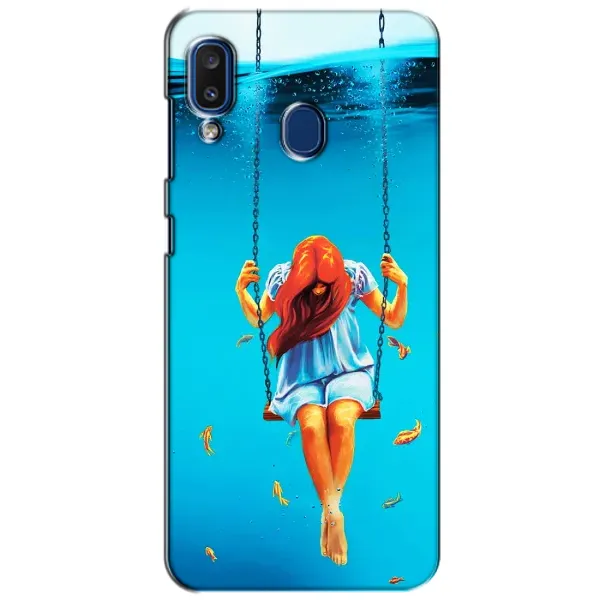 Чехол с рисунком «Девушка на качели» для Samsung Galaxy a20 2019 (A205F) Чехол с рисунком «Девушка на качели» для Samsung Galaxy a20 2019 (A205F)
