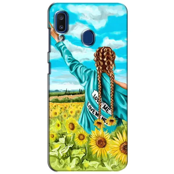 Чехол с рисунком «Девушка на поле» для Samsung Galaxy a20 2019 (A205F) Чехол с рисунком «Девушка на поле» для Samsung Galaxy a20 2019 (A205F)