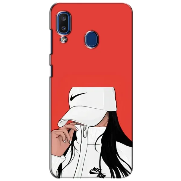 Чехол с рисунком «Девушка Nike» для Samsung Galaxy a20 2019 (A205F) Чехол с рисунком «Девушка Nike» для Samsung Galaxy a20 2019 (A205F)