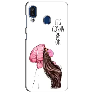 Чехол Стильные девушки на Samsung Galaxy a20 2019 (A205F) (Девушка в маске)