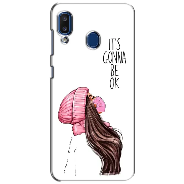 Чехол с рисунком «Девушка в маске» для Samsung Galaxy a20 2019 (A205F) Чехол с рисунком «Девушка в маске» для Samsung Galaxy a20 2019 (A205F)