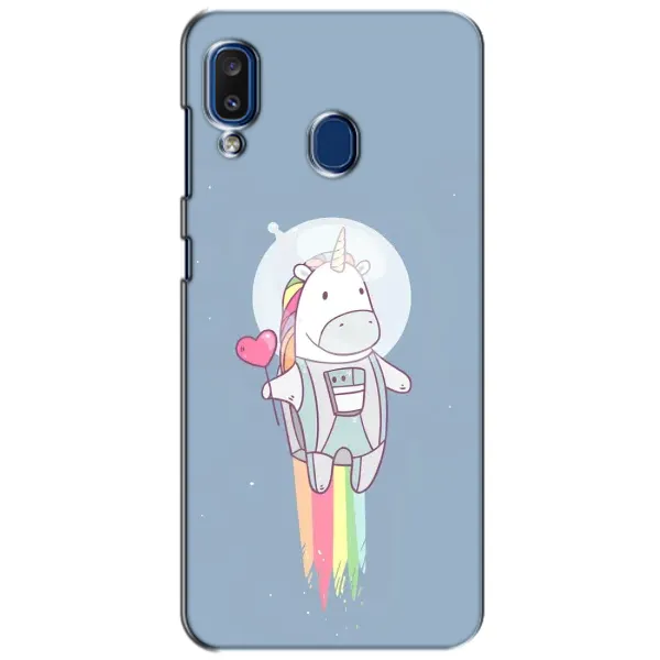 Чехол с рисунком «Единорог космонавт» для Samsung Galaxy a20 2019 (A205F) Чехол с рисунком «Единорог космонавт» для Samsung Galaxy a20 2019 (A205F)
