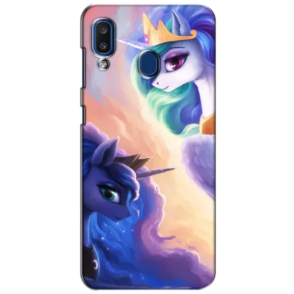 Чехол с рисунком «Единорожки на тучках» для Samsung Galaxy a20 2019 (A205F) Чехол с рисунком «Единорожки на тучках» для Samsung Galaxy a20 2019 (A205F)