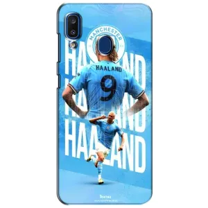 Чохли з принтом на Samsung Galaxy a20 2019 (A205F) Футболіст (Erling Haaland)