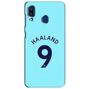 Чохли з принтом на Samsung Galaxy a20 2019 (A205F) Футболіст (Ерлінг Холанд 9)
