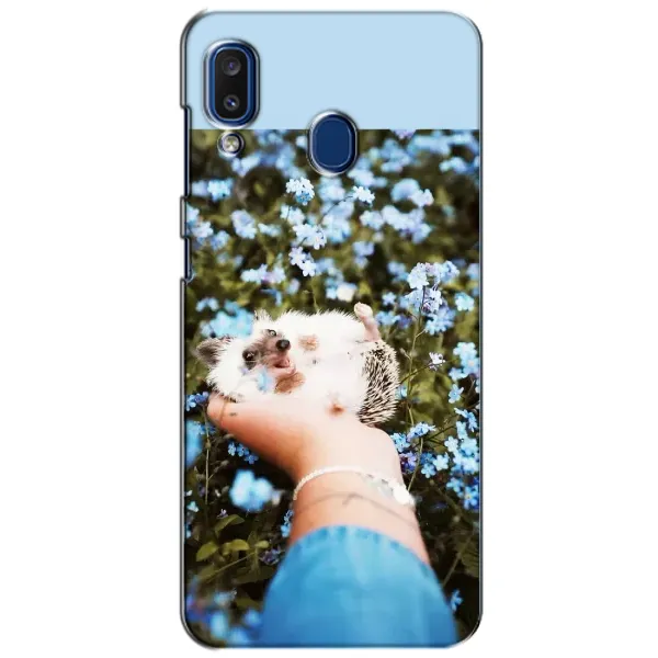Чехол с рисунком «Ежик на руках» для Samsung Galaxy a20 2019 (A205F) Чехол с рисунком «Ежик на руках» для Samsung Galaxy a20 2019 (A205F)