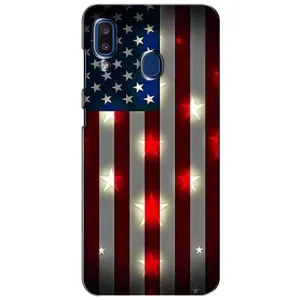 Чохол Прапор USA для Samsung Galaxy a20 2019 (A205F) (Прапор США 2)