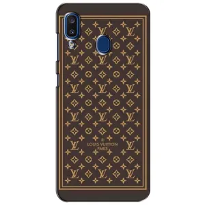 Силиконовый чехол для Samsung Galaxy a20 2019 (A205F) (ФОН Louis Vuitton Paris)