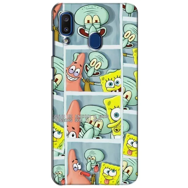 Чехол с рисунком «Фото-БоБ» для Samsung Galaxy a20 2019 (A205F)