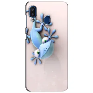 Чехлы с изображением разных животных для Samsung Galaxy a20 2019 (A205F) (Геккон)