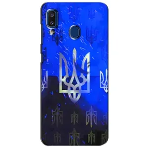 Чехол Укр Символика для Samsung Galaxy a20 2019 (A205F) (Герб)
