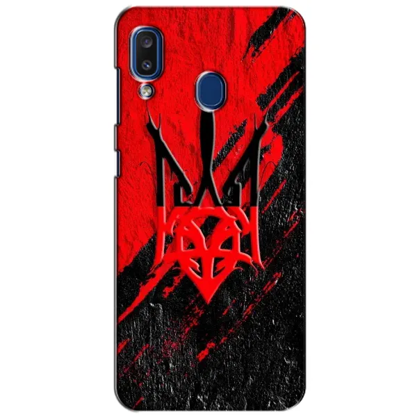 Чехол с рисунком «Герб в цвете УПА» для Samsung Galaxy a20 2019 (A205F) Чехол с рисунком «Герб в цвете УПА» для Samsung Galaxy a20 2019 (A205F)