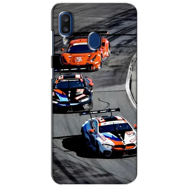 Чехол с рисунком «Гонщики» для Samsung Galaxy a20 2019 (A205F)
