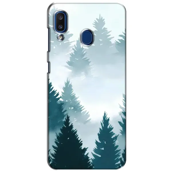 Чехол с рисунком «Горный лес» для Samsung Galaxy a20 2019 (A205F) Чехол с рисунком «Горный лес» для Samsung Galaxy a20 2019 (A205F)