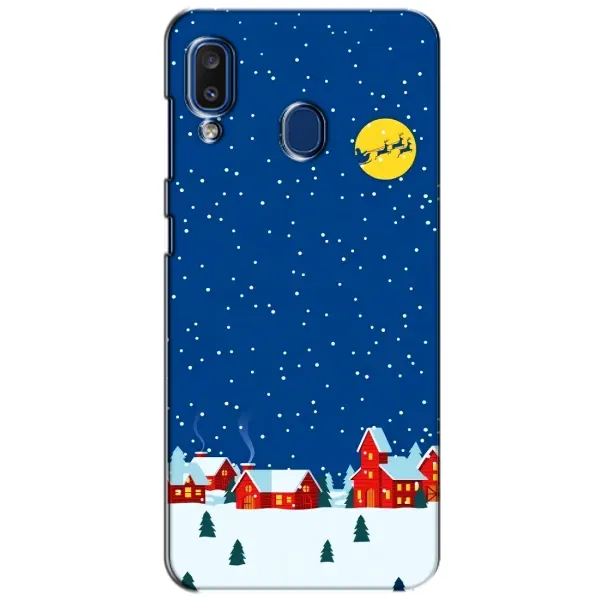 Чехол с рисунком «Город в снегу» для Samsung Galaxy a20 2019 (A205F) Чехол с рисунком «Город в снегу» для Samsung Galaxy a20 2019 (A205F)