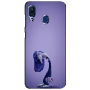 Чохол Головоломка для Samsung Galaxy a20 2019 (A205F) - (AlphaPrint) (Хандра)