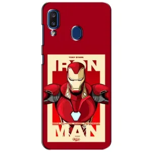 Чохол Супергерой Залізна Людина на Samsung Galaxy a20 2019 (A205F) (Iron man)