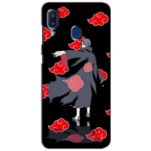 Чехлы с картинкой Итачи Учиха на Samsung Galaxy a20 2019 (A205F) (Итачи в плаще)