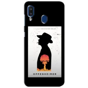 Чехол Оппенгеймер / Oppenheimer на Samsung Galaxy a20 2019 (A205F) (Изобретатель)