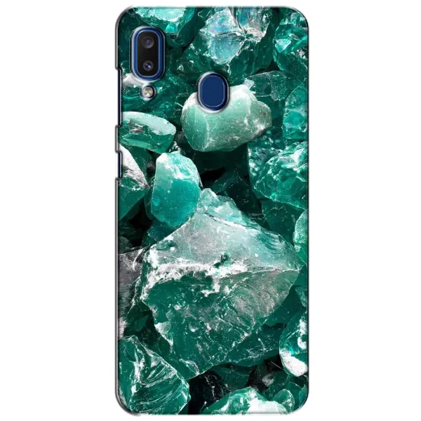 Чехол с рисунком «Изумруд» для Samsung Galaxy a20 2019 (A205F)
