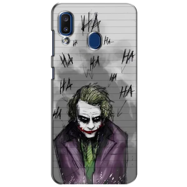 Чехол с рисунком «Joker клоун» для Samsung Galaxy a20 2019 (A205F)